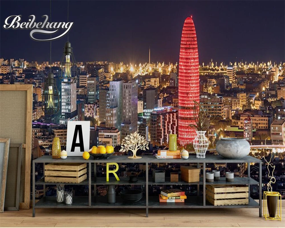 

beibehang Wallpaper wall 3d custom wallpaper modern city building wallpaper European photo wallpaper murals papel de parede