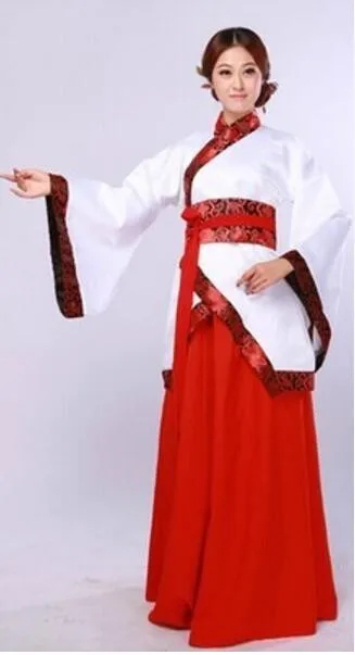 Новые женские древней династии Тан императрица платье традиционный Hanfu косплей одежда 6 видов цветов женщины Древние китайские костюм