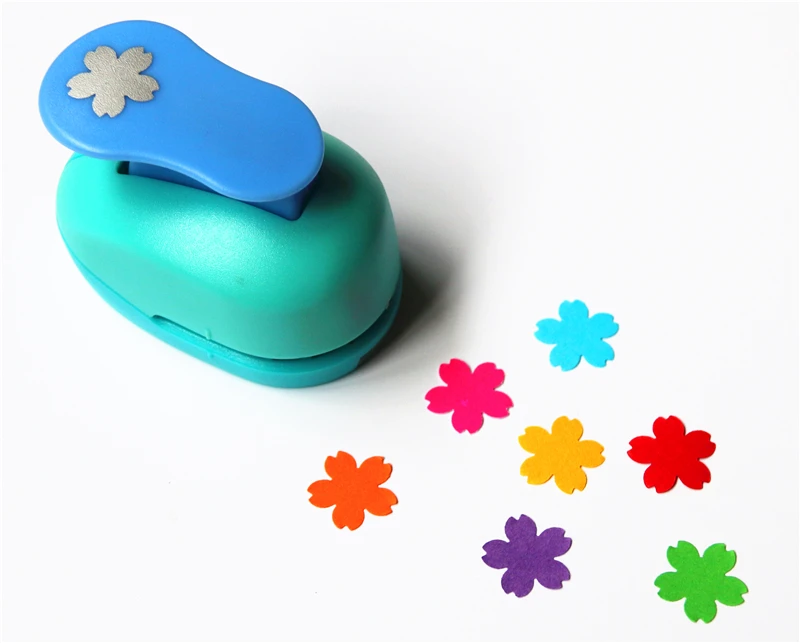 

free shipping 15mm flowers paper punches for scrapbooking Diy tools shape craft punch diy puncher paper cutterS298721