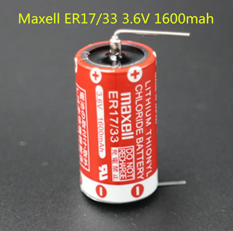 Free Shipping 3pcs/lot 100 Original Brand New MAXELL ER17/33 3.6V