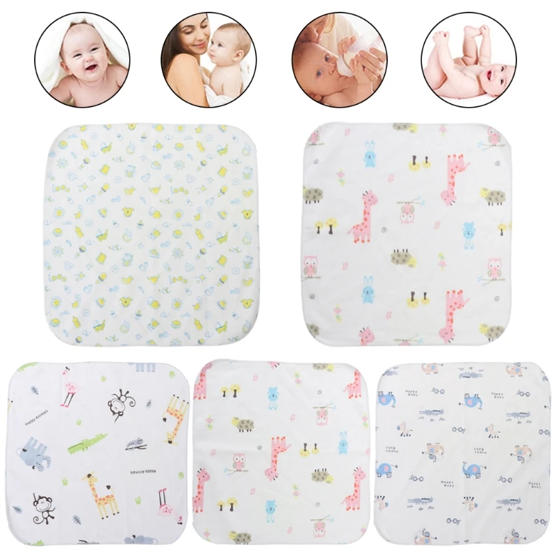 

Baby Towel 25x25cm Thin Blend Cotton Soft Wipe Food Washing Face Square Children Cute Towel