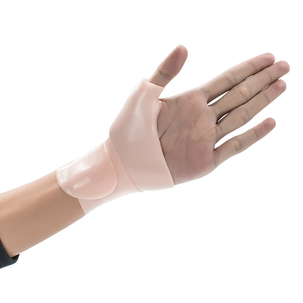 1 Piece Silicone Hand Thumb Wrist Gel Support Glove Tendonitis Spasms Arthritis Muscle Soreness Relief Brace Sleeve Wrap