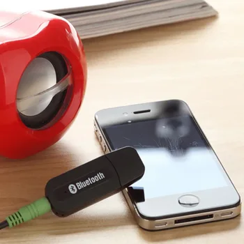 

Portable mini Car music Wireless bluetooth receiver Audio adapter 3.5mm Stereo Audio For Iphone Android Phones bluetooth to
