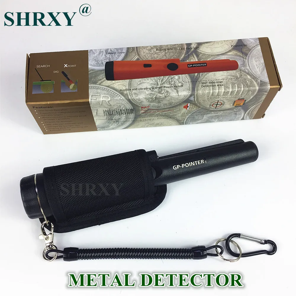 

SHRXY Pro pinpointer Pinpointing Hand Held gold Metal Detector GP-POINTER Design with Bracelet