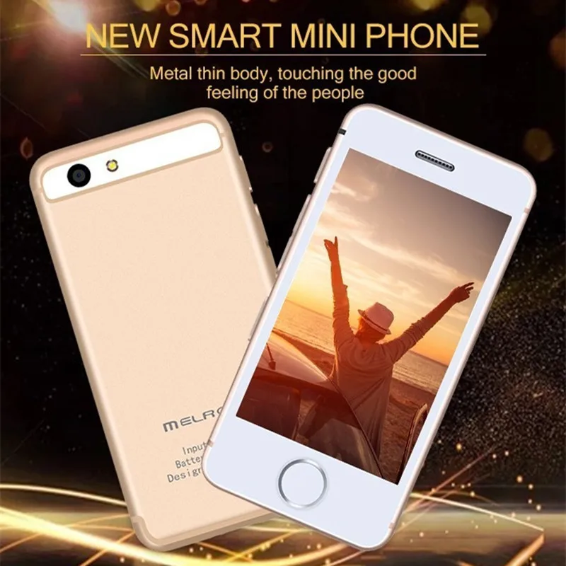 Melrose S9P ультратонкий мини мобильный телефон MT6580A/X четырехъядерный 1 ГБ 8 Android 6 0