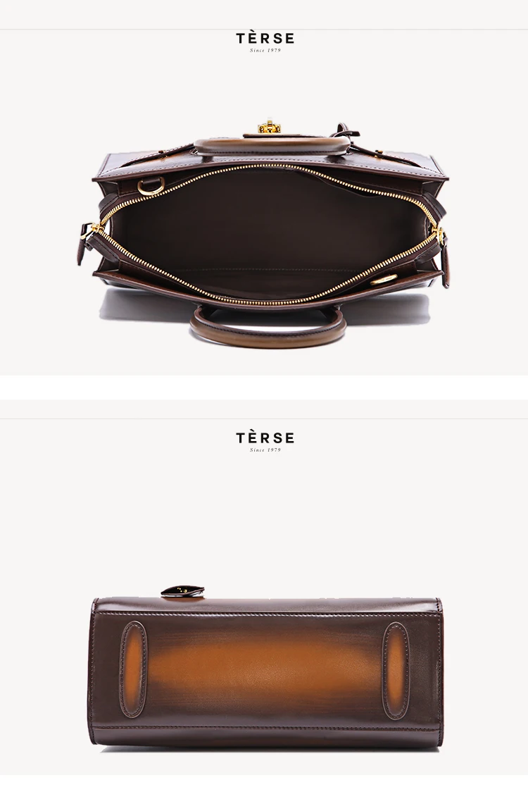TERSE новая женская сумка, сумки из телячьей кожи, сумка-тоут, роскошный бренд, большая вместительность, логотип на заказ 9201-1