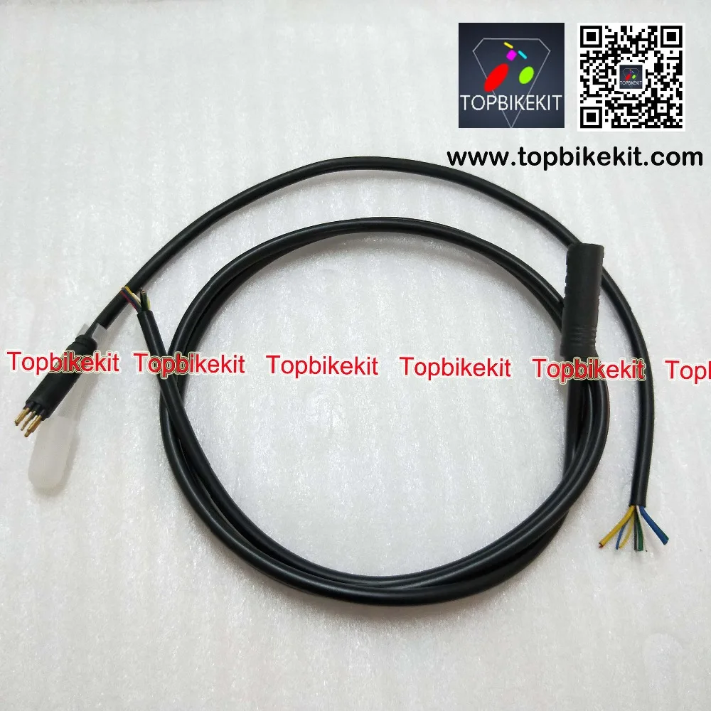 Детали для электровелосипеда Ebike удлиняющий кабель пара 9 контактов водонепроницаемый штекер мужской/женский удлиненный кабельный разъем для мотора Bafang AKM