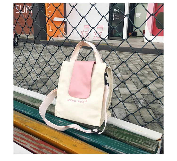 Menghuo Canvas Bag for Women 2018 Tote Ladies Casual Shoulder Bag Reusable Shopping Bags Beach Bag Female Cotton Cloth Handbag_39-2_27