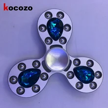 Модные алмазные спинеры на руку нервыне движения EDC Спиннеры для аутизма и СДВГ Auxiety снятие стресса фокус гироскопические игрушки подарок