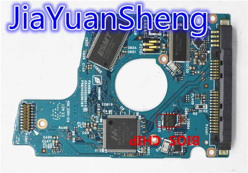 

Jia Yuan Sheng HDD PCB /Logic Board / G003235B / MQ01ABF032 MQ01ABD075 HDKCB16D2A01 MQ01ABF032 MQ01ABF050 MQ01ABD100