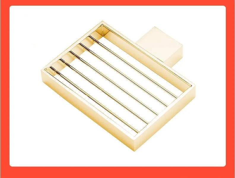 Wall Mounted solid brass Chrome Bathroom Soap Basket Brass Bath Shower Shelf Soap Basket Holder high quality