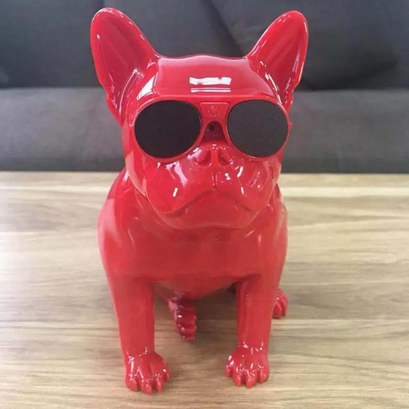 GYKZ Bulldog Bluetooth колонки 3 5 аудио соединение TF карта металлический портативный