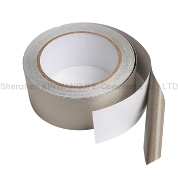 

1 Roll 20m Plain Weave Conductive Adhesive Single Side Adhesive Both Sides for Phone Notebook Computer LCD EMI Shielding Repair
