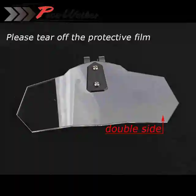 Best Price New Aluminum Hot sale Motorcycle Windscreen Windshield For Kawasaki BMW Ducati honda KTM