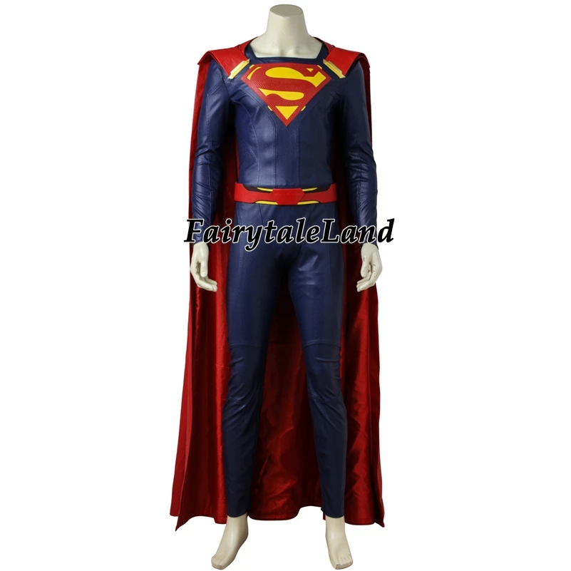 ТВ Супергерл сезон 2 Супермен косплей костюм карнавал Хэллоуин костюмы для взрослых Супергерл брат Супермен костюм