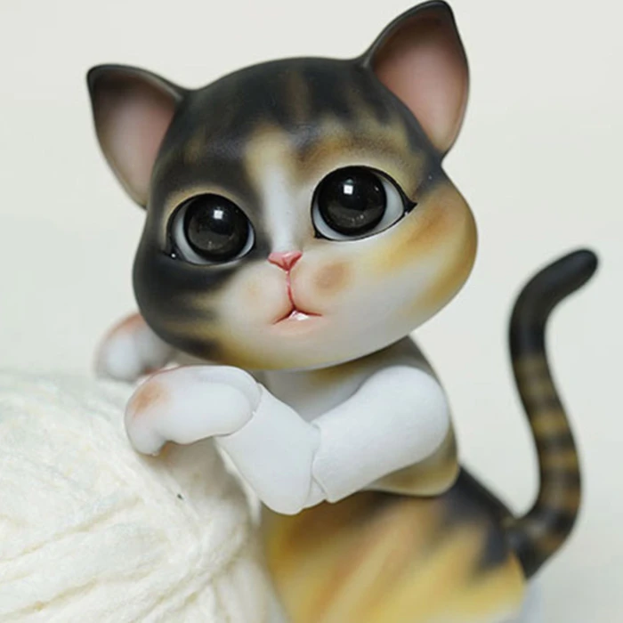 Масштаб 1/8 Обнаженная BJD Pet elf SD шарнирная кукла женская игрушка в подарок не