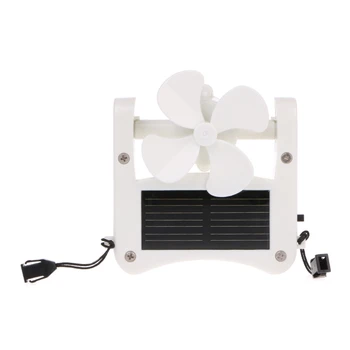 

Mini Solar Power/USB Portable Cap Hat Clip On Fan Hanging Desktop Camping Cooler