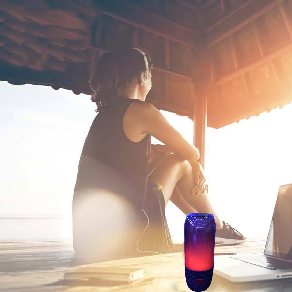Новинка 2019 увлажнитель воздуха для ароматерапии Bluetooth динамик портативный