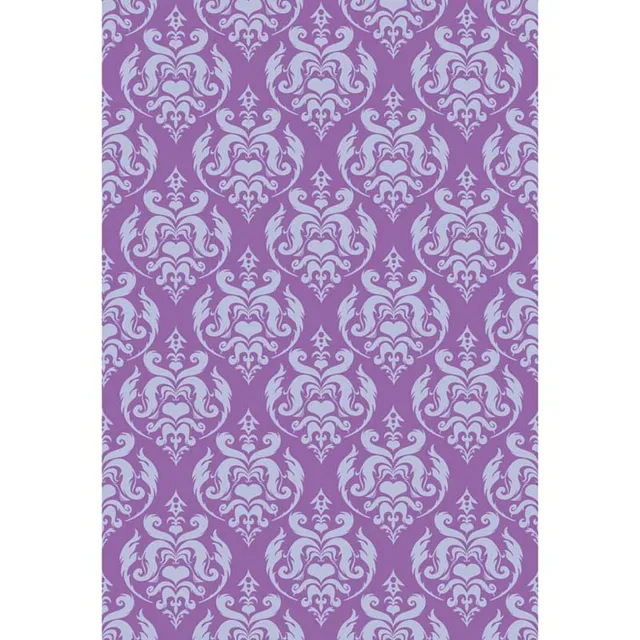 Custom vinyl cloth purple damask wallpaper photography backdrop for wedding newborn kids photo