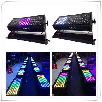 

2 pieces ip65 led rgb wall washer 108x3w led outdoor wall washer dmx wash led light