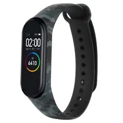 Браслет для Xiaomi mi Band 3 4 ремешок для спортивных часов часы силиконовый браслет для Xiaomi mi Band 3 4 браслет mi Группа 4 3 ремень