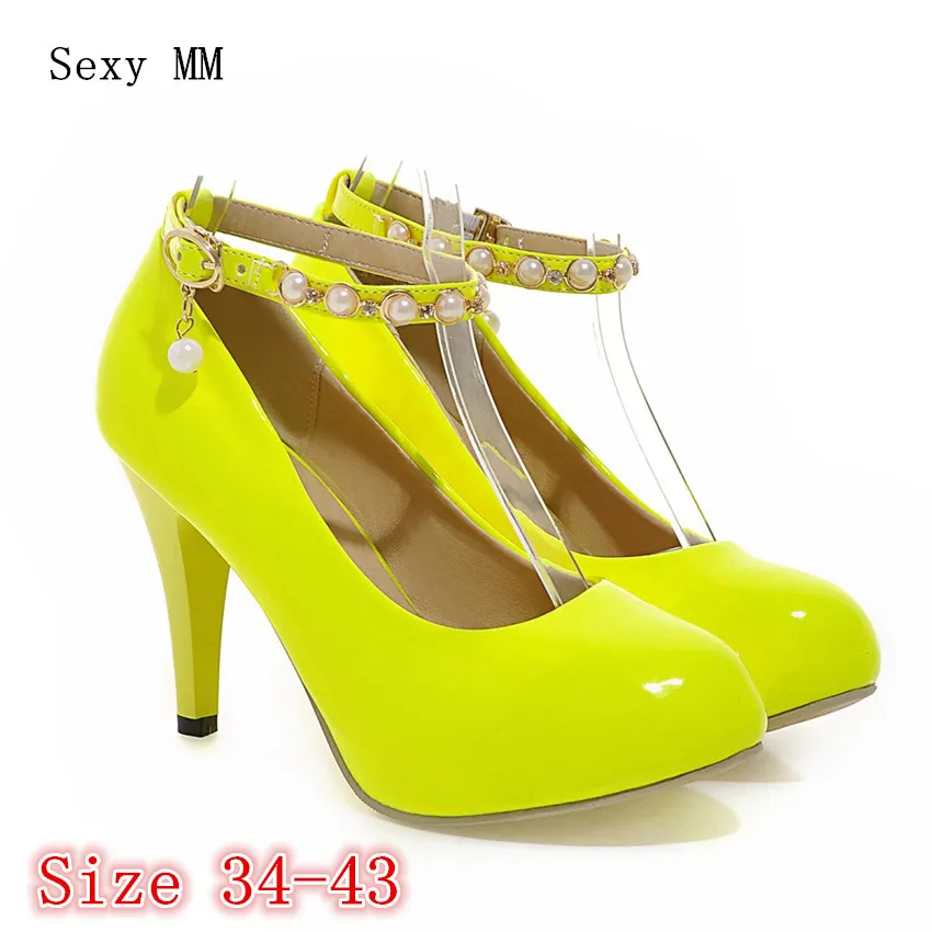 

Women High Heel Shoes Platform Pumps Woman High Heels Party Wedding Shoes Ladies Kitten Heels Plus Size 34 - 40 41 42 43
