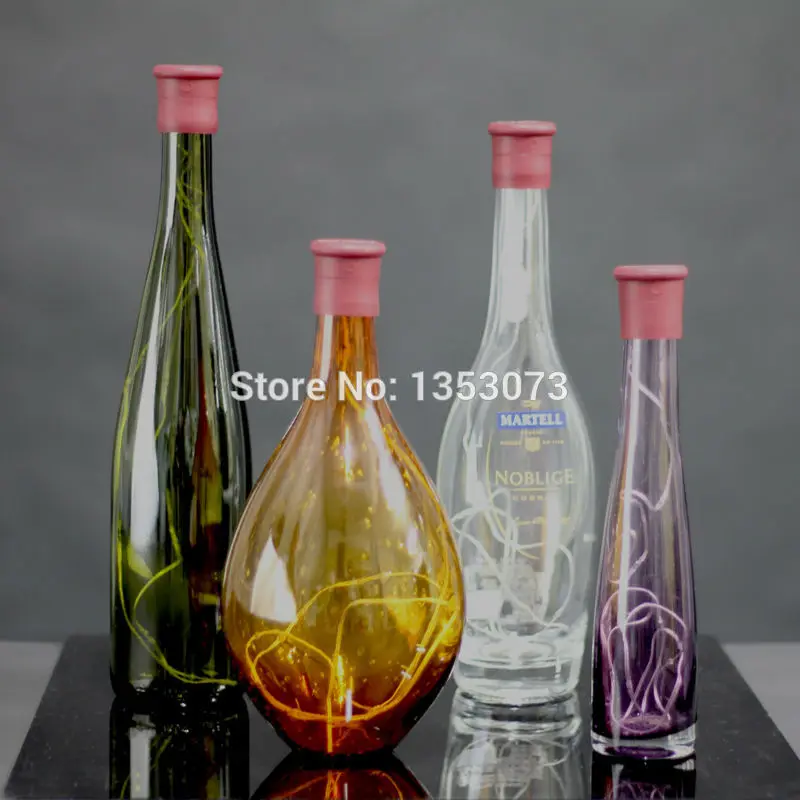Magic color cap shaped led lamp night light silicone cap light creative romantic LED bottle cap light string atmosphere string lights 1-6
