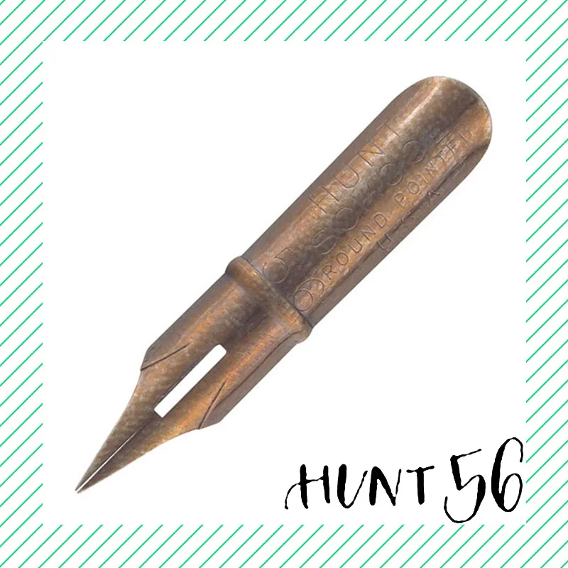 Spencerian сценарий copperplate Латиноамериканская английская каллиграфия Dip pen nib speedball hunt