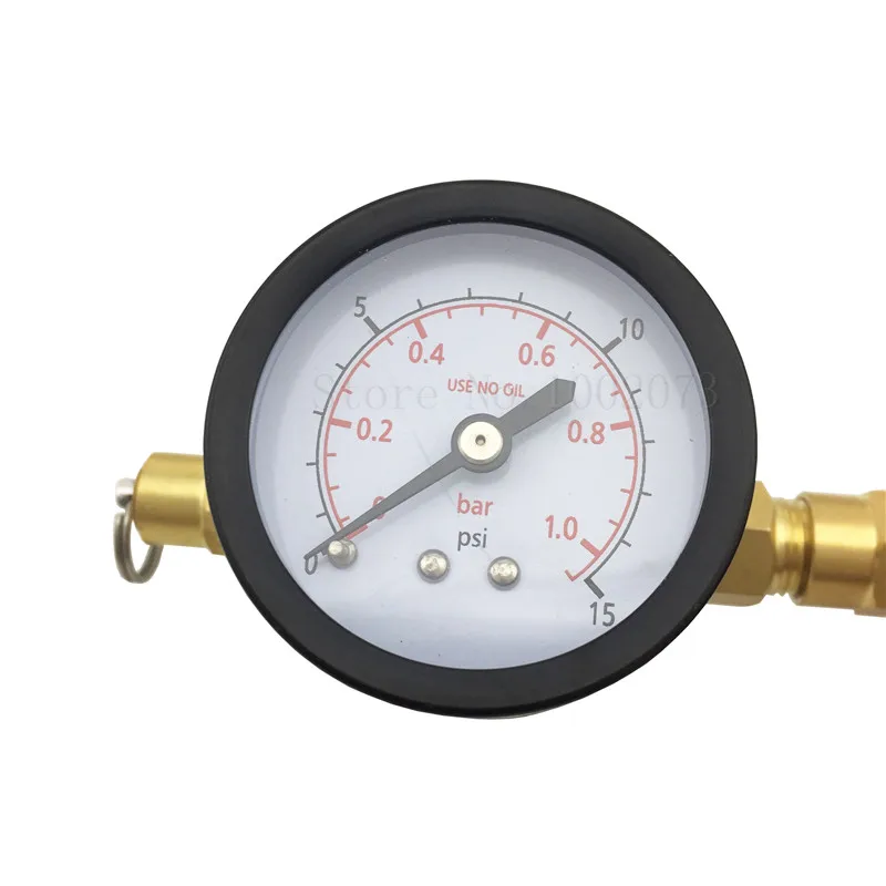 0~15psi Pressure Release Valve Gauge Home Brew Keg Beer Ball Lock Pressure Relief Valve wGauge,Kegging Equipment (6)