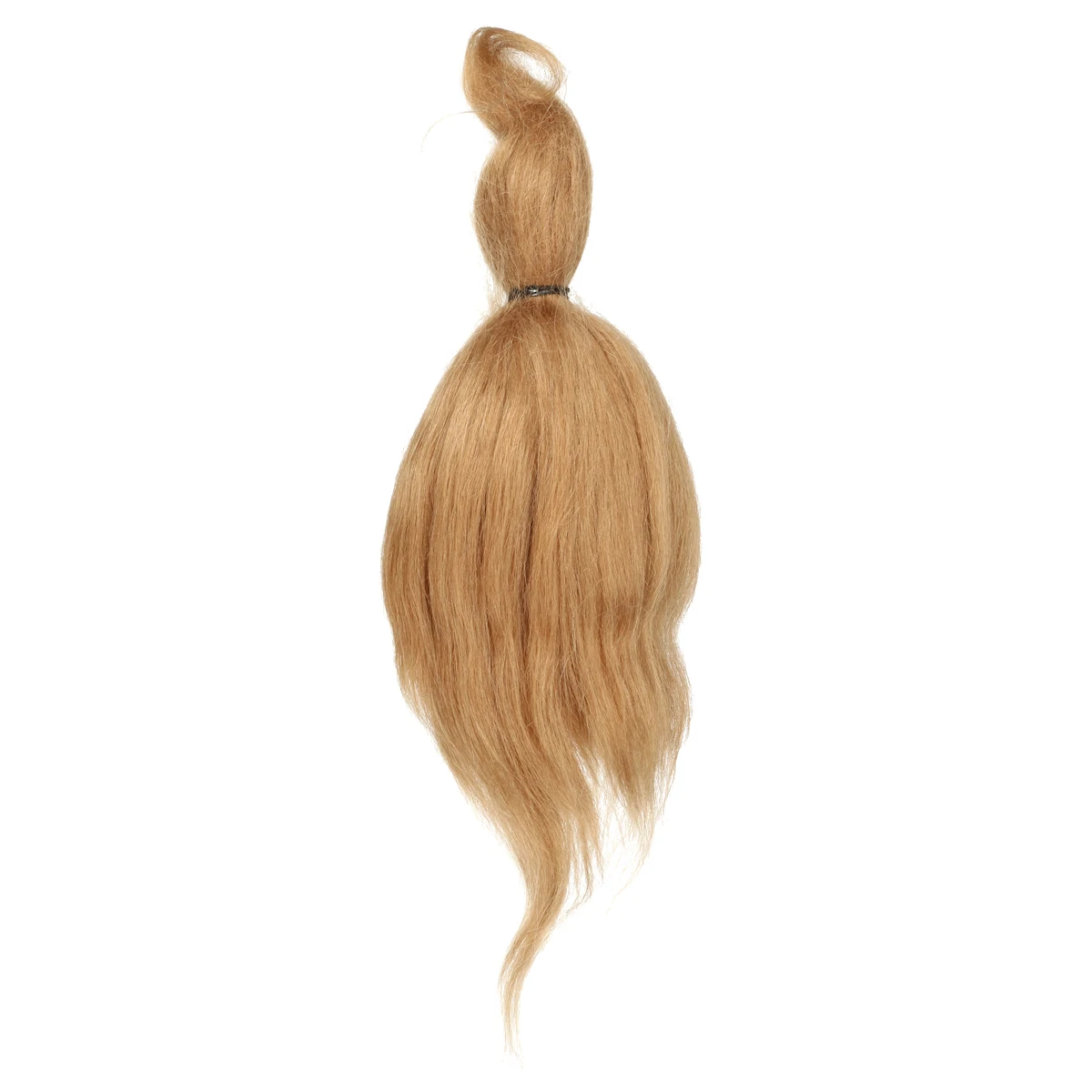 Черный 15 г чистый мохер для Reborn Baby Doll Hair с темно-коричневым/золотым цветом подходит для DIY Reborn Baby Doll аксессуары для куклы «сделай сам» для малыша - Цвет: Черный