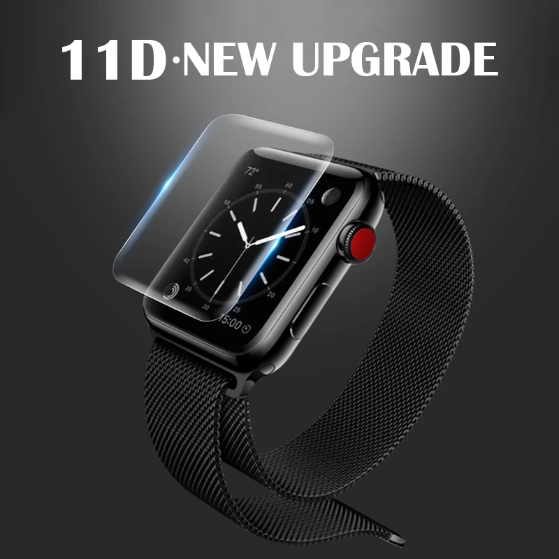 Гидрогелевая пленка для Apple Watch Series 4 40 мм 44 мягкая защитная с полным покрытием