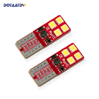 

DOTAATDW 2x T10 W5W LED Bulb 3030 SMD 168 194 Car Accessories Clearance Lights Reading lamp Auto 12V White Crystal Blue
