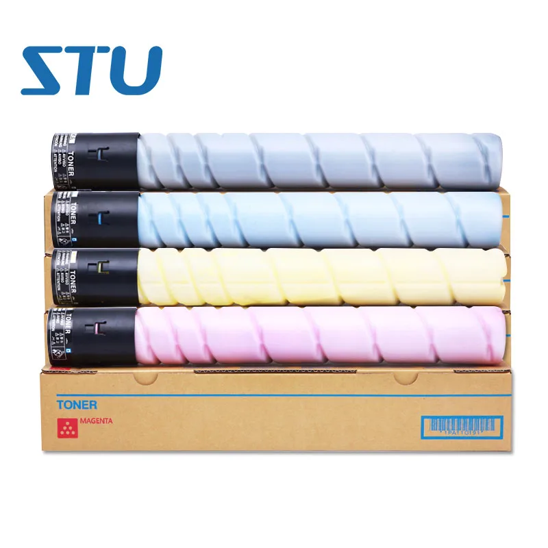 TN221 A8K3130 A8K3230 A8K3330 A8K3430 1Set CMYK New Compatible Toner Cartridge for Konica Minolta bizhub C227 C287 BH C227 C287