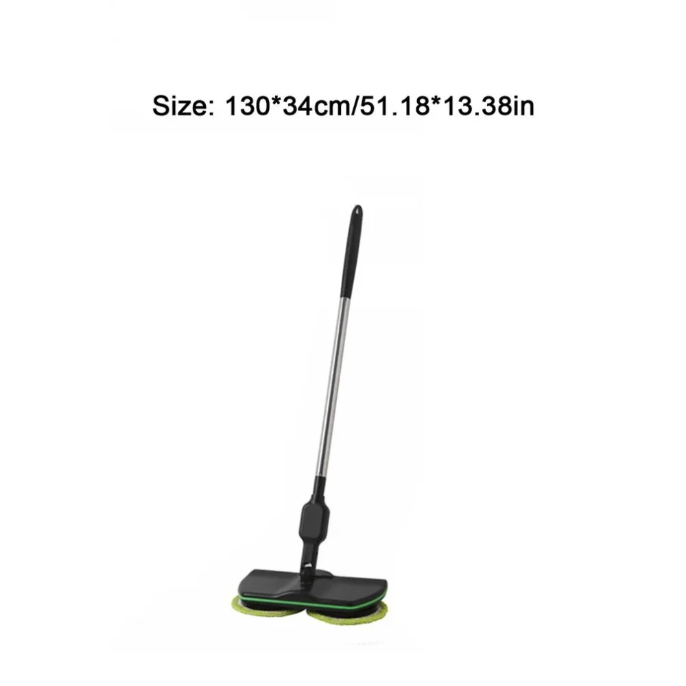 

Rechargeable All-round Rotation Cordless Floor Cleaner Scrubber Polisher Electric Rotary Mop Microfiber Cleaning Mop for Home