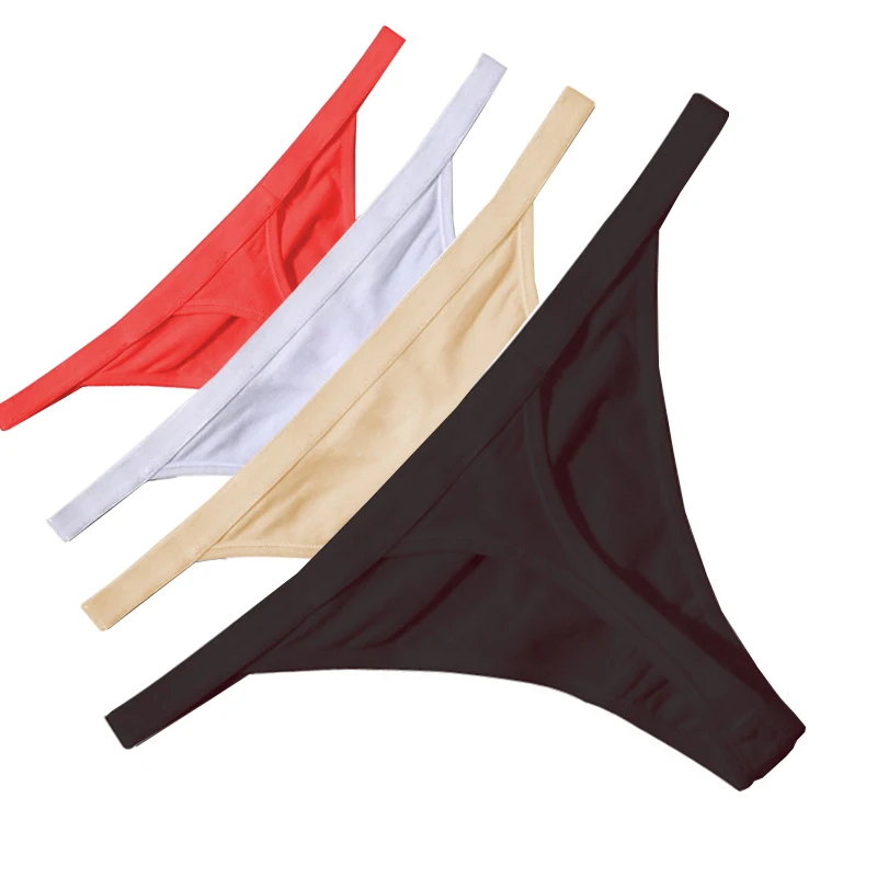 

Sexy Women Cotton G String Thongs Low Waist Sexy Panties Ladies' Seamless Underwear Female Calcinha Lingerie Lady T Panties