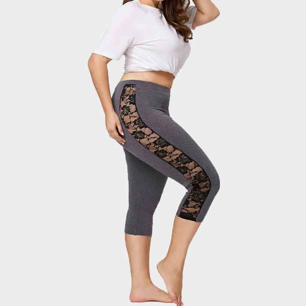 yuqung Leggins High Waist Floral Printed Leggings For