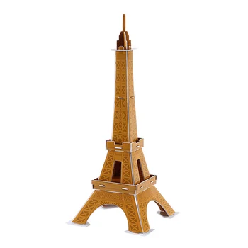 

3D Paper Puzzle Toy Children Educational Assembled World Famous Building Model Children's Day gift