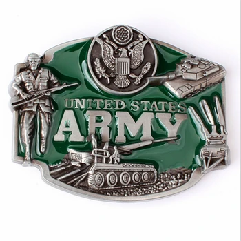

DIY belt buckle for leather belt Metal buckles US Army Belt Tactical Belt Military Army style USA emblem