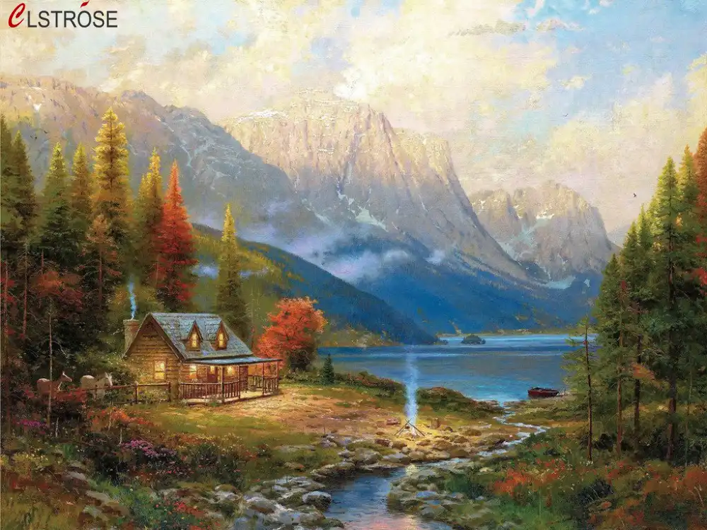 Clstrose Celebre Artiste Van Eyck Pastorale Montagne Paysage Toile Peinture Sur Toile Mur Art Decor Mur Photos Non Encadre Montagne Paysage Toile Peinturepeintures Sur Toile Aliexpress