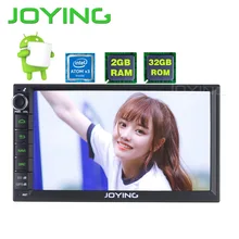 7″ Joying 2G+32G Android 6.0 Universal Car Audio Stereo GPS Navigation Double 2 Din 1024*600 HD Head Unit Multimedia Player