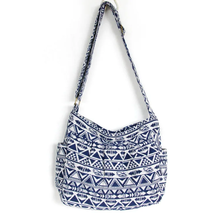 Canvas Crossbody Everyday Satchel Bag Shoulder Messenger Bag Travel Bag (2)