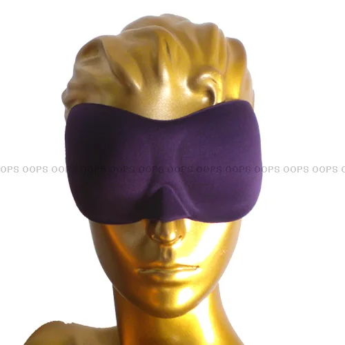 1 Piece 6 Color Choose Sleeping Eye Mask Velcro Closure New Lights Out