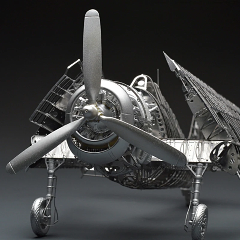 1:48 ГРУММАН F6F Hellcat Складное крыло весело 3d из металла DIY Миниатюрная модель Наборы