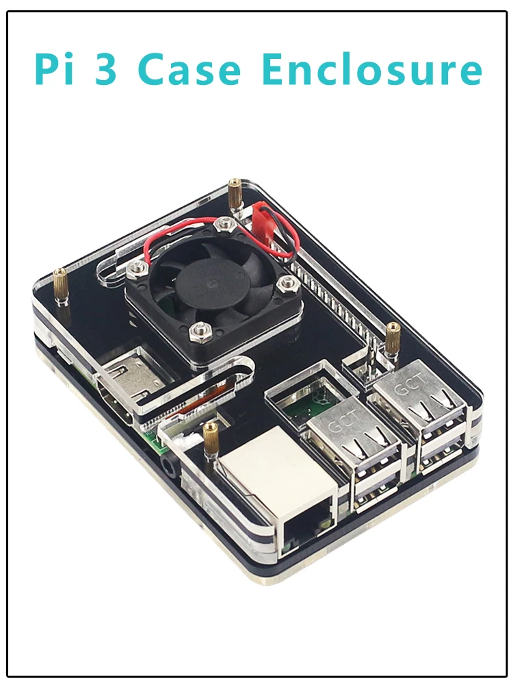 Raspberry Pi 3 B + вентилятор охлаждения 3,3 В/5 В Регулируемый Процессор Вентилятор Cooler для Raspberry Pi 3 модель B для RetroFlag NESPi случае