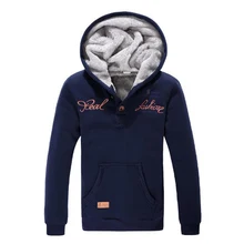 Стиль Осенняя утепленная Наборы мужские Винтаж Кнопка кожа патч Сгущает пуловер Толстовка пальто+ Брюки для девочек