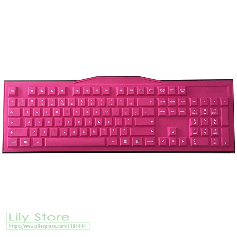 allrose Для вишневого G80-3800 низкий ключ крышка G80-3801 силиконовый механический Настольный ПК Клавиатура Защитная Пылезащитная крышка пленка - Цвет: allrose