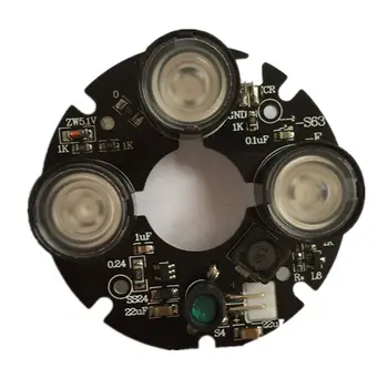 

3 array IR led Spot Light Infrared 3x IR LED board for CCTV cameras Accessories