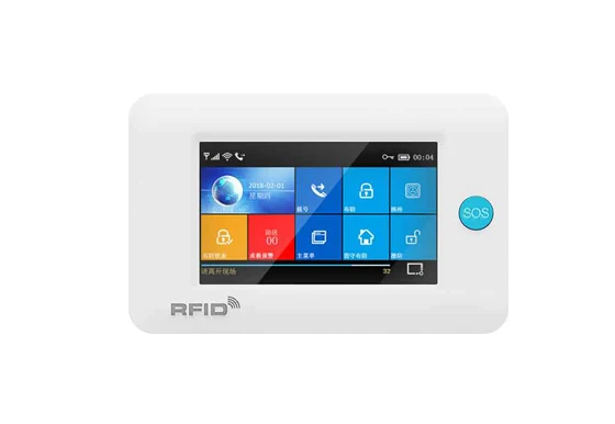 Full touch screen 3g gsm wifi gprs smart home intruder alarm Anti theft home security 3g sim card wifi burglar alarm system