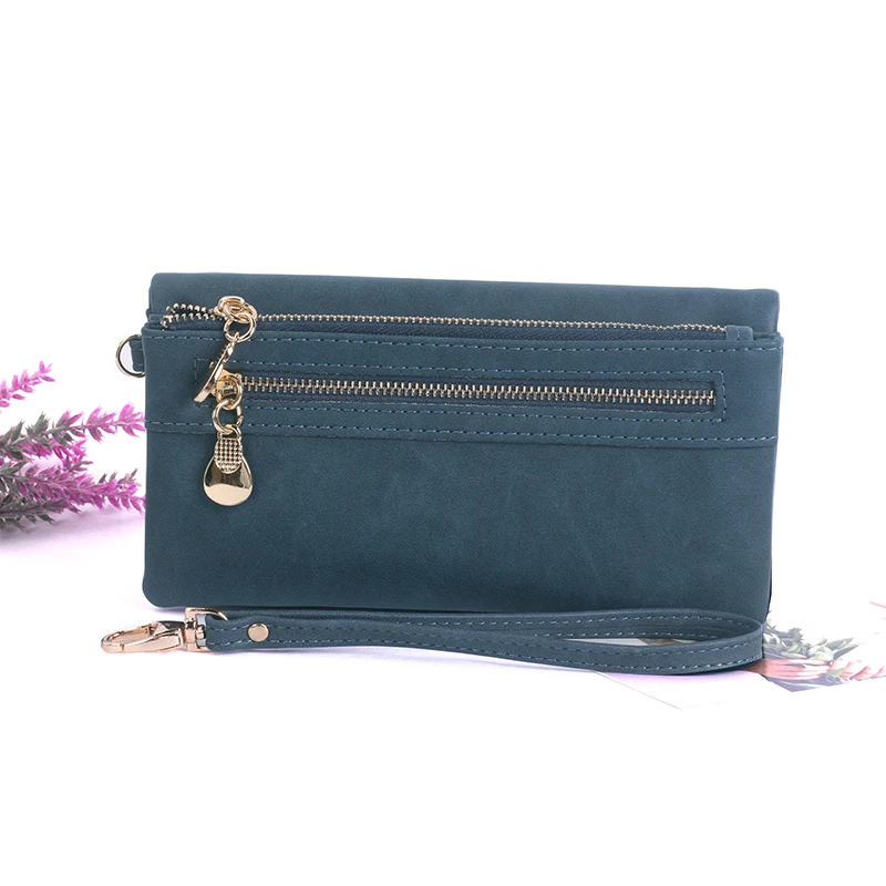 Кошелек женский кожаный с двойной молнией|wallet leather|woman wallet leatherdouble zip |