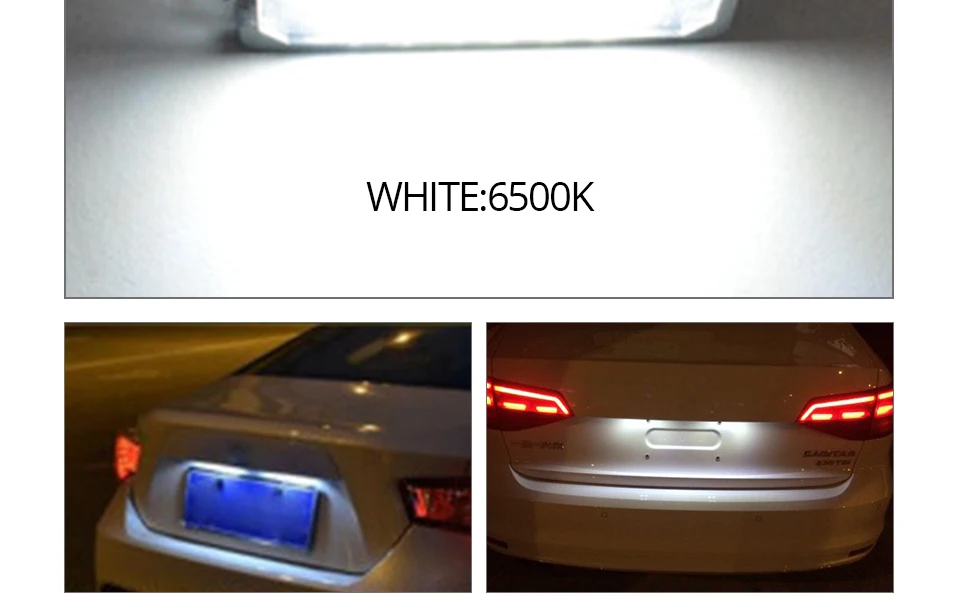 Auto License Plate Lights Bulb For VW_04